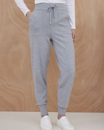 Recycled Thermal Knitted Joggers