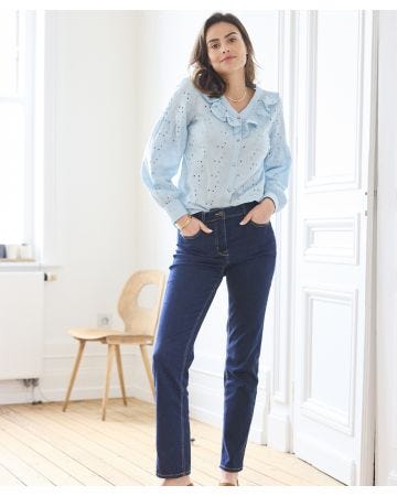 Straight-leg Perfect Fit Jeans