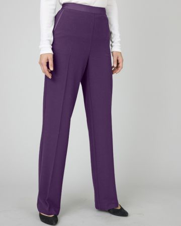 Satin Trim Trousers
