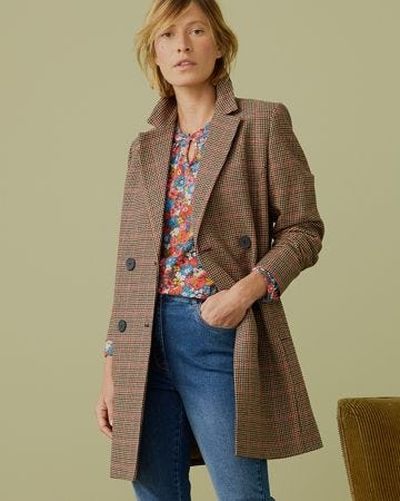 Thermal Wool Rich Recycled Coat