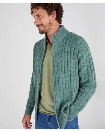 Cable Cardigan