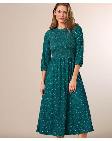 Dotty Print Dress