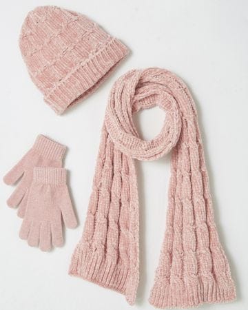 Hat, Scarf & Glove Set 
