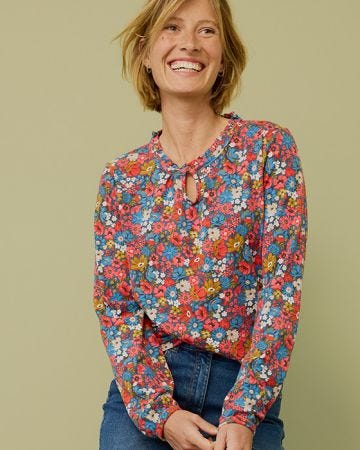 Recycled Thermal Printed Top