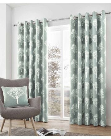 Woodland Trees Curtains