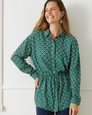 Printed Ecovero Tunic