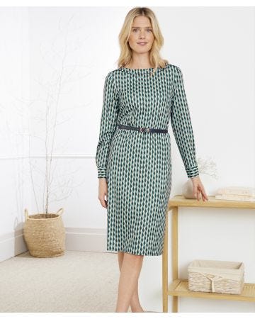 Recycled Knitted Shift Dress