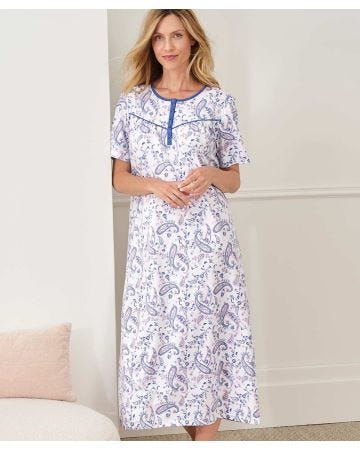 Paisley Print Nightdress