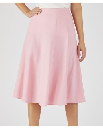 Linen Rich Skirt