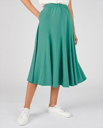 Jersey Panelled Skirt