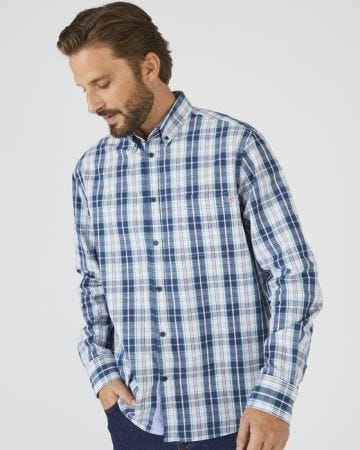 Poplin Check Shirt