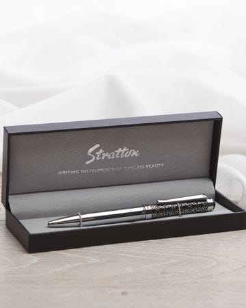 Stratton Silver Ballpoint Pen