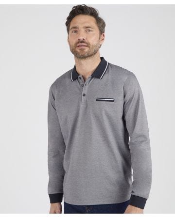 Long Sleeve Polo Shirt 
