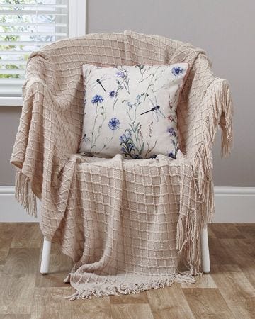 Diamond Woven Throw