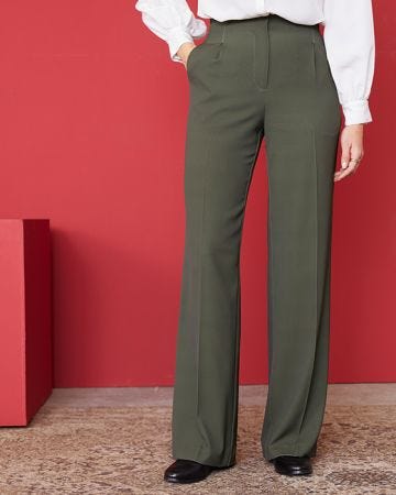 Wide-leg Trousers