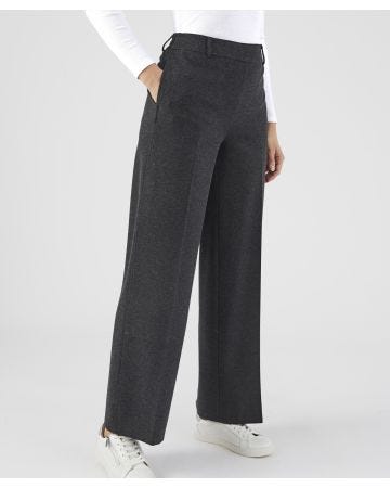 Peach Knit Trousers