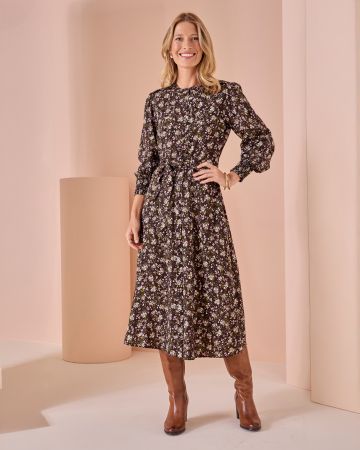 Ecovero Printed Shirt Dress