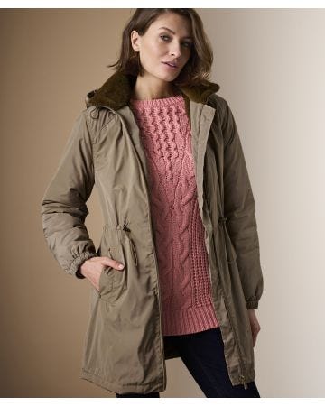 Rain Bouncer Faux Fur Lined Parka