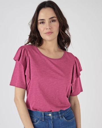 Frill Detail T-shirt