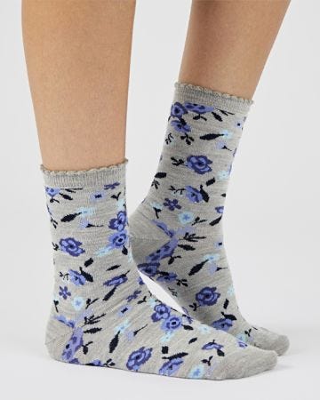 Pack of 2 Fantasy Jacquard Thermal Socks