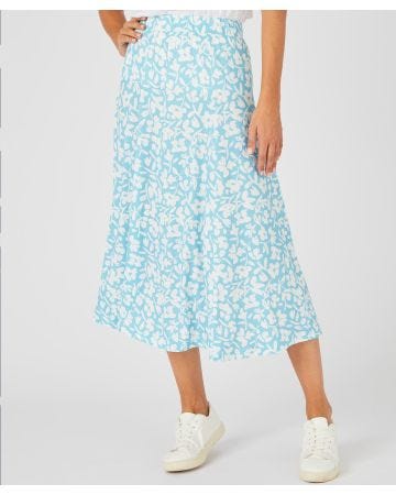 Jersey Printed Skirt