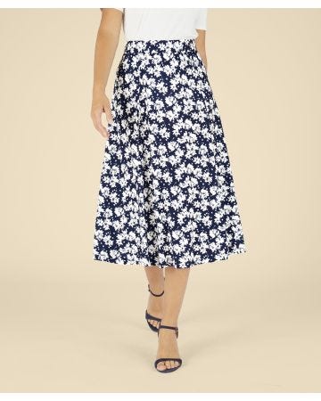 Jersey Printed Skirt
