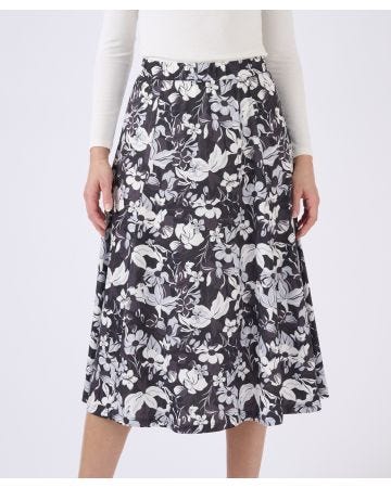 Jersey Printed Skirt