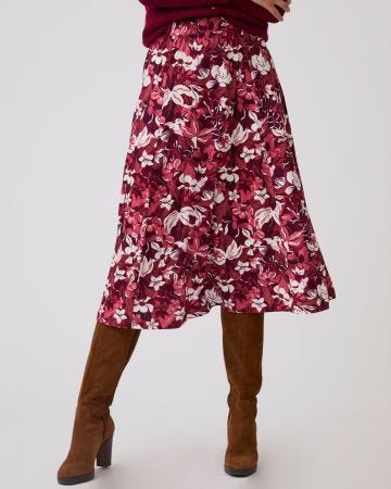 Jersey Printed Skirt