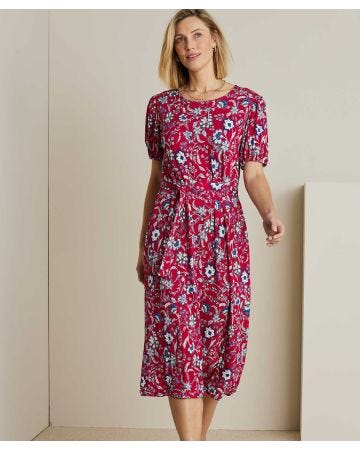 Printed Jersey Dress
