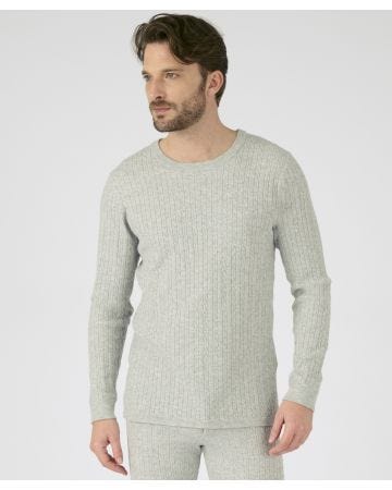 Thermal Cable Knit Top