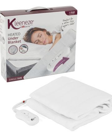 Kleeneze electric heated under blanket