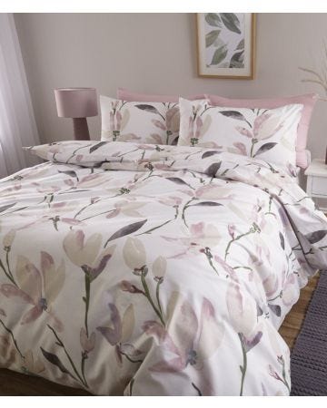 Pink Blossom Duvet Set