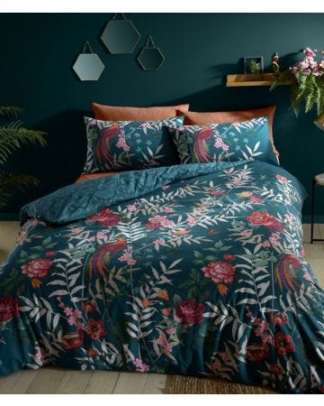 Tropical Birds Duvet Set