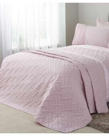 Basket Weave Bedspread