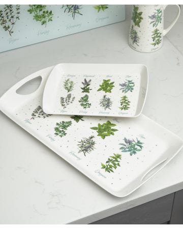 Herb Garden Tray Set