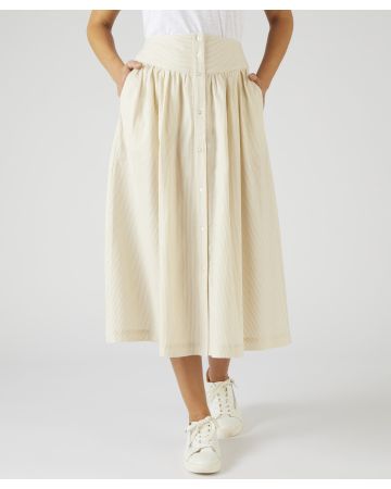 Linen Rich Skirt