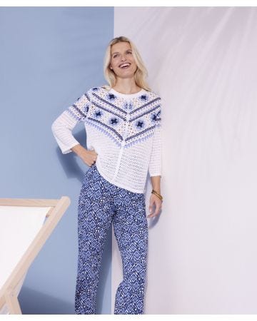 Crochet Detailed Jumper