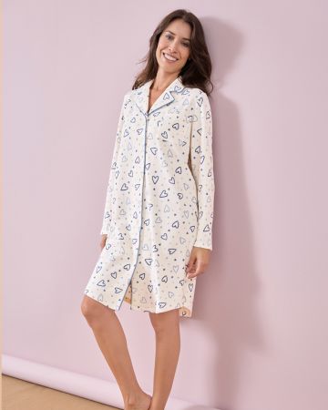 Thermolactyl Fleece Nightdress 