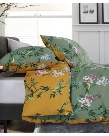 Bird Garden Duvet Set