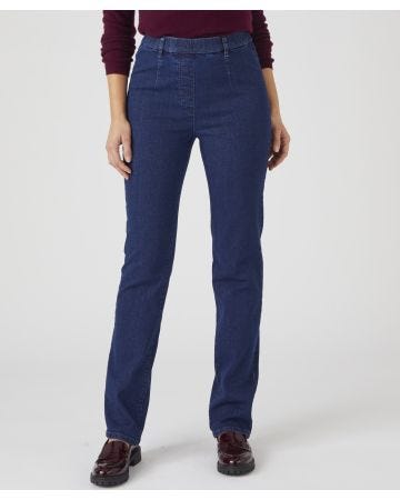 Denim Pull-on Trousers