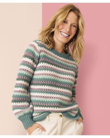 Skin Soft Balloon Sleeve  Jumper