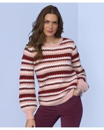  Balloon Sleeve  Jumper