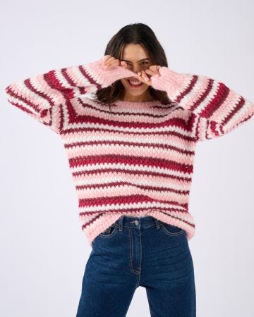  Balloon Sleeve  Jumper