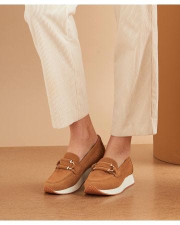 Amortyl Leather Moccasin