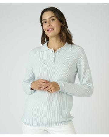 Skin Soft Collared Jumper