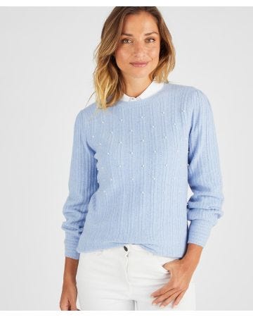 Pearl Detail Jumper 