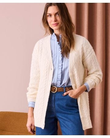 Toasty Thermal Longline Cardigan