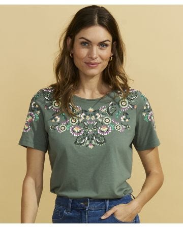 Skin Soft Scoop Neck T-shirt