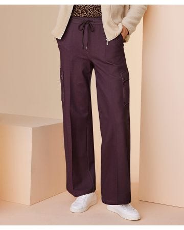 Secret Stretch Jersey Cargo Trousers