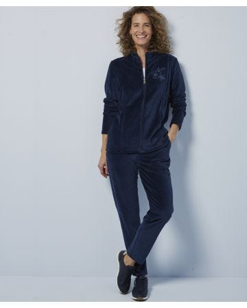 Skin Soft Velour Tracksuit
